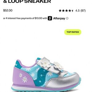 Saucony little kids hook & loop sneakers